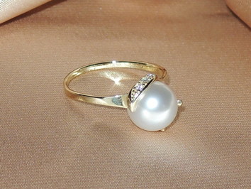 Prsten s perlou BC05YR-W Prsten s perlou BC05YR-W