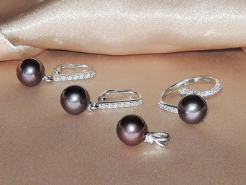 Šperky s perlami BC110SS-B Šperky s perlami BC110SS-B