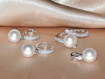 Šperky s perlami BC120WS-A Šperky s perlami BC120WS-A