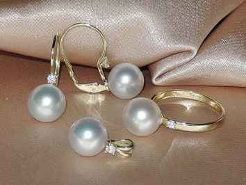 Šperky s perlami BC140YS-W Šperky s perlami BC140YS-W