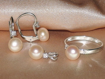 Šperky s perlami BC180WBS-P Šperky s perlami BC180WBS-P