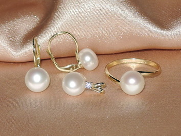 Šperky s perlami BC190YBS-W Šperky s perlami BC190YBS-W