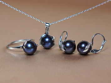 Šperky s perlami BC05SS-B Šperky s perlami BC05SS-B