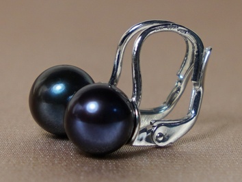 Zlaté perlové náušnice 14K DS701WFE-B Zlaté perlové náušnice 14K DS701WFE-B