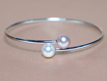 Zlatý náramek s perlami WW08WB-WP Zlatý náramek s perlami WW08WB-WP