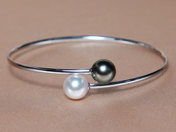 Zlatý perlový náramek WW08WB-AT Zlatý perlový náramek WW08WB-AT