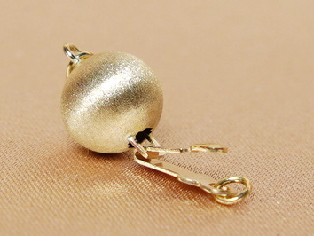 Zlatý perlový uzávěr GU100yK Zlatý perlový uzávěr GU100yK