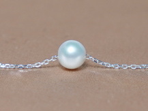 Perlový náhrdelník ve stříbře