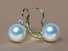 Náušnice sladkovodní perly