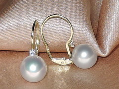 Šperky s perlami Jižního Pacifiku BC140YS-W perlové náušnice BC022YE-W najvyššia AAA kvalita BC140YS-W