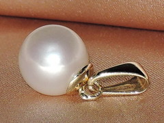 Šperky s perlami BC160YFS-W Prívesok s perlou RPP002wM BC160YFS-W
