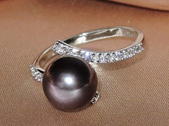Šperky s perlami BC130WFS-B Prsteň s perlou BC029WFR-B BC130WFS-B