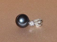 Šperky s perlami BC170WBS-B Prívesok s perlou BC026WBP-B BC170WBS-B