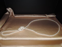 Perlový náhrdelník - vyprodáno ON07wG Dlhý perlový náhrdelník ON07wG_1 ON07wG