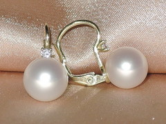 Šperky s perlami BC140YFS-W Perlové náušnice BC022YFE-W BC140YFS-W