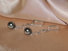 Perlové šperky TDwSET300ZM perlové náušnice TDwE300ZM TDwSET300ZM