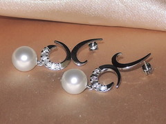 Perlové šperky BC03WS-W Luxusné šperky s perlami BC03WS-W BC03WS-W