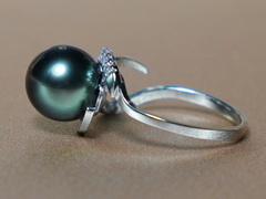 Zlatý prsten s pravou tahitskou perlou a brilianty BC03WR-T BC03WR-T-2.JPG BC03WR-T