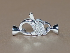 Elegantný strieborný perlový uzáver K01 zdobený kamienkami.JPG  NRSB7585AAAbAE