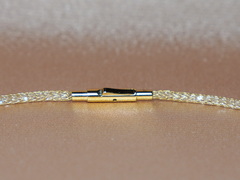 Mesh řetízek žlutý 2 mm MCH2G Mesh retiazka žltá 2 mm MCH2G.1.JPG MCH2G