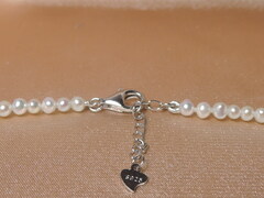 Perlový náhrdelník pravé perly 3 mm NRSN3035AA+wJ Náhrdelník sladkovodné perly ORSN3035 uzáver.jpg NRSN3035AA+wJ