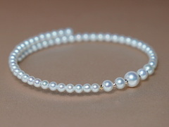 Náramek z pravých sladkovodních perel a 18K zlata PB245SP Náramok z pravých sladkovodných perál a 18K zlata PB245SP.1.JPG PB245SP