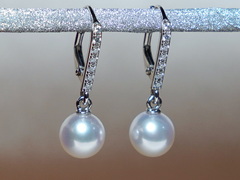 Zlaté perlové náušnice 14K akoya perly AAA BC024WE-A Perlové náušnice BC024WE-A.JPG BC024WE-A