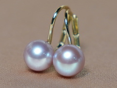 Perlové náušnice pravé riečne perly v 14K zlate DS701YFE-L.2.JPG DS701YFE-L