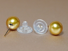 Zlaté náušnice 18K z perel Jižního Pacifiku GE18KAA+ZY Perlové náušnice zo zlatožltých perál GE18KAA+ZY.3.JPG GE18KAA+ZY