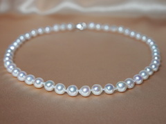 Perlový set japonské akoya perly AA APNS7580AAC Perlový náhrdelník APN7580AAC.JPG APNS7580AAC