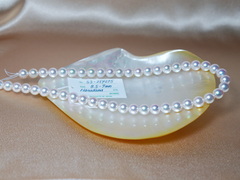 Perlový náhrdelník pravé japonské akoya perly HANADAMA 8590 Perlový náhrdelník japonské akoya perly HANADAMA 8,5- 9 mm -2.JPG HANADAMA 8590