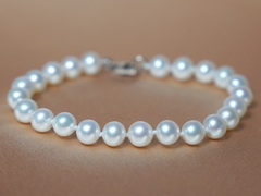 Perlové šperky z říčních perel AAA 6mm RSET6070AAAwA Perlový náramok RSB6070AAAwA.JPG RSET6070AAAwA