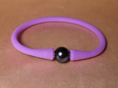 Perlový náramek na léto černá perla SPB001FB Perlový náramok SPB001FB silnofialový.jpg SPB001FB