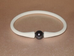 Perlový náramek na léto černá perla SPB001FB Perlový náramok SPB001FB vanilkový.jpg SPB001FB