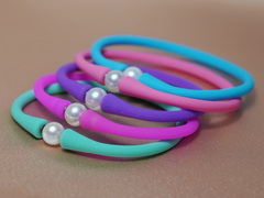 Perlový náramek na léto bílá perla SPB001FW Perlový náramok SPB001FW-1.JPG SPB001FW