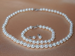 Perlové šperky z říčních perel AAA 6mm RSET6070AAAwA Perlový set RSET6070AAAwA.JPG RSET6070AAAwA