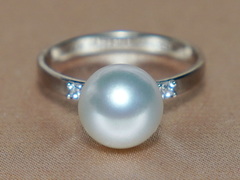 Zlatý prsten 14K s perlou Jižního Pacifiku BC027WR-W Prsteň s perlou Južného Pacifiku BC027WR-W.1.JPG BC027WR-W