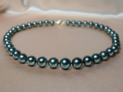 Náhrdelník z tahitských perel 8-11mm TPN054M Tahitské perly náhrdelník TPN054M-1.JPG TPN054M