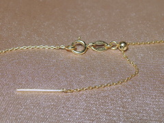 Set šperků z říčních perel ve 14K zlatě FPSET095AAAyB Zlatá retiazka s nastaviteľnou dĺžkou AUCHP004.jpg FPSET095AAAyB