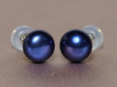 14K zlaté napichovací perlové náušnice BSE14YG Zlaté napichovacie perlové náušnice BSE14YG.1.JPG BSE14YG