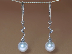 Zlaté náušnice 14K japonské Akoya perly AE002C.3.JPG AE002C