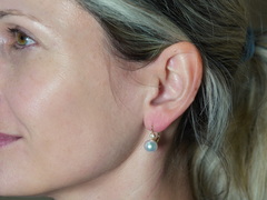 Zlaté náušnice 14K s perlami Jižního Pacifiku DS222YE-W Zlaté náušnice 14K s perlami Južného Pacifiku DS222YE-W.3.JPG DS222YE-W