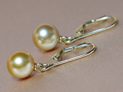 Zlaté náušnice 14K s perlami Južného Pacifiku SSPEZGC.3.JPG SSPEZGC