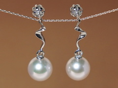 Zlaté náušnice 14K s perlami Južného Pacifiku SSWE005B.2.JPG SSWE005B