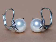 Zlaté náušnice perly Južného Pacifiku BC05WE-W.1.JPG BC05WE-W