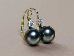 Zlaté náušnice s perlou DS222YE-TAA+ Zlaté náušnice s perlou DS222YE-TAA+-2.JPG DS222YE-TAA+