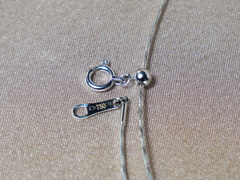 Růžová říční perla na zlatém lanku WW01WN-FP Zlatý náhrdelník lanko-1.JPG WW01WN-FP