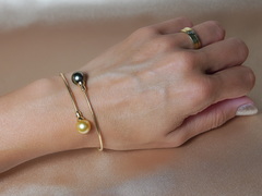 Zlatý náramek 18 kt. s perlou Jižního Pacifiku GTPB100yB Zlatý náramok 18 kt. s perlou Južného Pacifiku GTPB100yB.1.JPG GTPB100yB