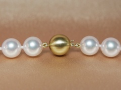 Perlový náhrdelník z japonských akoya perel HANADAMA 9mm HANADAMA 9095 perlovynahrdelnik uzaver.JPG HANADAMA 9095