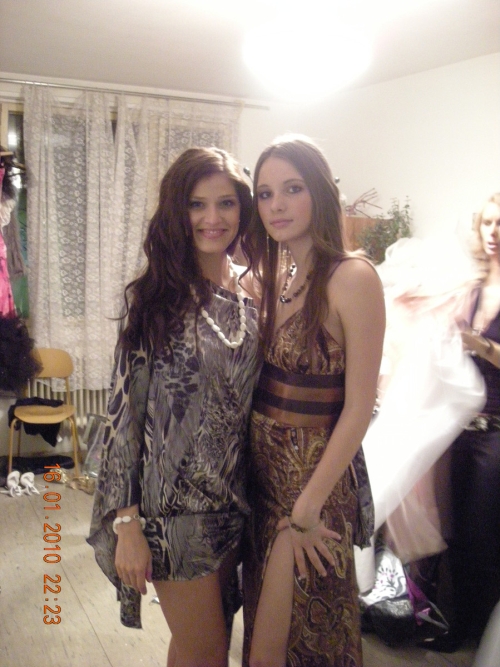 Lea Šindlerová (1. vicemiss Miss Universe SR 2009), Peťka Šebová